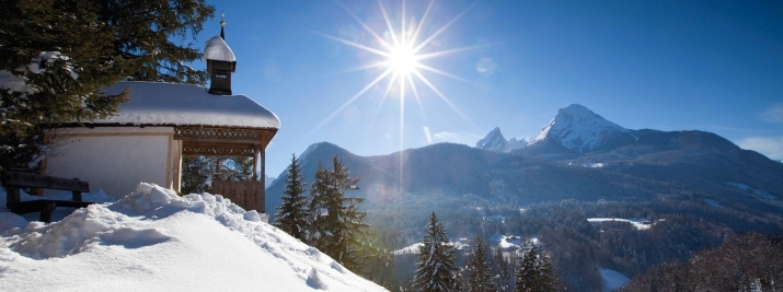 Oberbayern im Winter